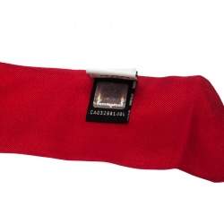 Pre Owned وشاح باندو فندي تويلي أوركيديا فياما حرير بنقوش متعددة الألوان