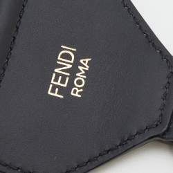 Pre Owned Fendi Multicolor Fabric And Leather Strap You Bag Shoulder Strap