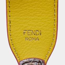 Pre Owned Fendi Multicolor Python Shoulder Bag Strap