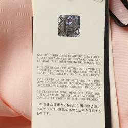 Pre Owned Fendi Beige Satin Belted Wide Leg Trousers M