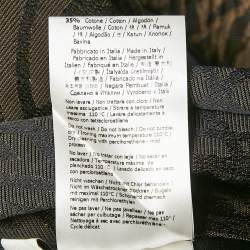 Fendi Tobacco Brown FF Vertigo Jacquard Shorts S