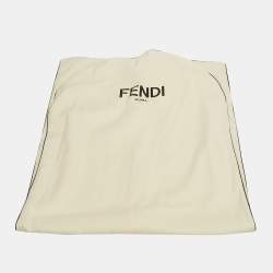 Pre Owned Fendi Pink FF 3D Embossed Lycra Cut Out Mini Dress S