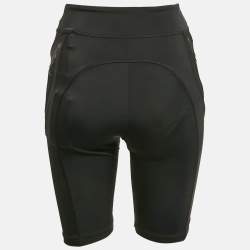 Fendi Black FFreedom Jersey Cycling Shorts S