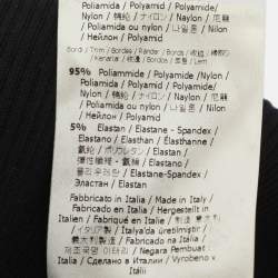 Pre Owned Fendi Black Jersey FF Logo Jogger S  