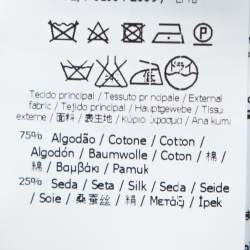 Pre Owned Fendi Cream Striped Silk Blend Cape Detail Dress M