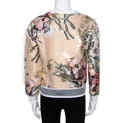 مملوكة مسبقًا توب فندي طبقة موردة مزيج قطن بيج مقاس صغير (سمول)