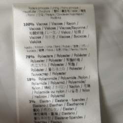 Pre Owned Fendi White All Over Logo Print Leather Mini Skirt M