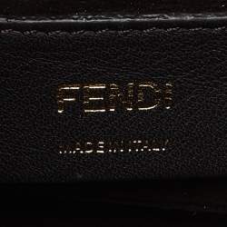 Fendi Off White Python and Leather Mini By The Way Bag