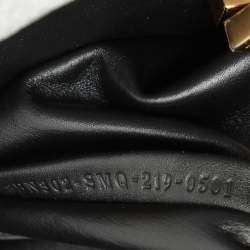 Pre Owned Fendi Beige Leather Peekaboo Iconic Essentially Top Handle Bag