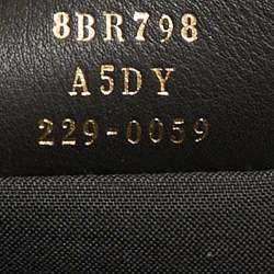 Pre Owned Fendi Light Green Leather Small Fendigraphy Hobo