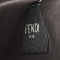 Fendi Beige Lamb Fur and Leather Medium Origami Tote