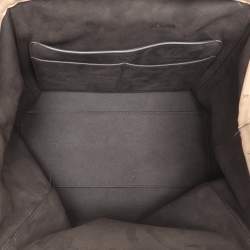 Fendi Beige Lamb Fur and Leather Medium Origami Tote