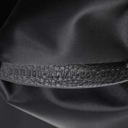 Fendi Black Nylon Multipocket Baguette Bag