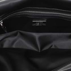 Fendi Black Nylon Multipocket Baguette Bag