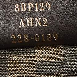 Pre Owned Fendi Beige Python Small First Clutch Bag