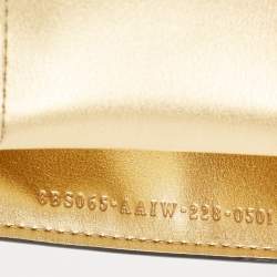 مملوكة مسبقًا Fendi Black Leather Mini Cookie Hobo