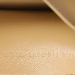 Fendi Beige Woven Leather and Straw Peekaboo Medium Iseeu Top Handle Bag