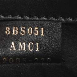 Pre Owned Fendi Black Leather Mini Sunshine Tote