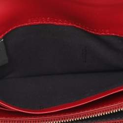 Fendi Red/Brown Zucca Leather F is Fendi Continental Wallet