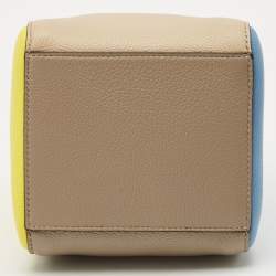 Fendi Tricolor Leather Mini Origami Bag