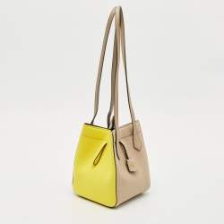 Fendi Tricolor Leather Mini Origami Bag