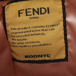 Fendi Baby Pink Nylon Mini Mon Tresor Bucket Bag