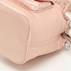 Fendi Baby Pink Nylon Mini Mon Tresor Bucket Bag