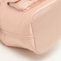 Fendi Baby Pink Nylon Mini Mon Tresor Bucket Bag