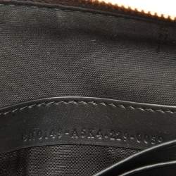 Pre Owned Fendi Brown Zucca Coated Canvas FFreedom Flat Pouch