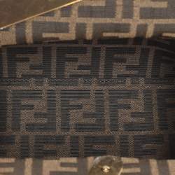 Pre Owned Fendi Burgundy Leather Fendi First Midi Shoulder Bag