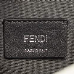 Pre Owned Fendi Flowerland White Leather Backpack