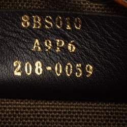 مملوكة مسبقًا Fendi Green/Brown Zucca Canvas and Leather Mini Mon Tresor Drawstring Bucket Bag