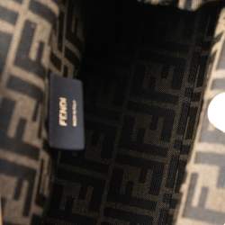 Pre Owned Fendi Beige Leather Medium First Shoulder Bag