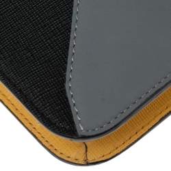 Pre Owned Fendi Multicolor Leather 2Jours Envelope Clutch