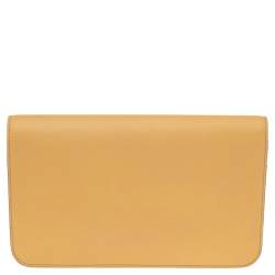 Pre Owned Fendi Multicolor Leather 2Jours Envelope Clutch