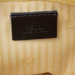Pre Owned Fendi Multicolor Leather 2Jours Envelope Clutch