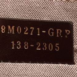 Pre Owned Fendi Tobacco Zucca Coated Canvas Spalmati Pochette