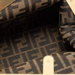 مملوكة مسبقًا Fendi Black Leather Small Fendi First Shoulder Bag