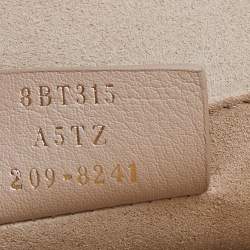 Pre Owned Fendi Brown/Black FF Embossed Leather Kan U Shoulder Bag