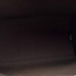 Pre Owned Fendi Beige Canvas Medium Sunshine Tote