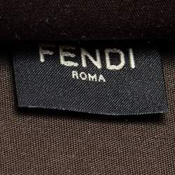 Pre Owned Fendi Beige Canvas Medium Sunshine Tote