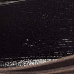 Pre Owned Fendi Multicolor Zucca Coated Canvas Zip Around Wallet