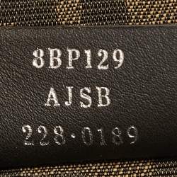 مملوكة مسبقًا Fendi Multicolor Suede and Leather Small Fendi First Clutch