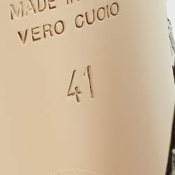 Pre Owned صندل فيندي فريدوم بايثون بيج مقاس 41 بفتحة كعب