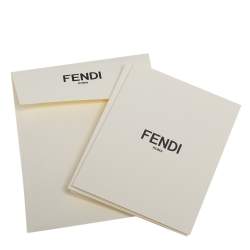 Pre Owned Fendi Black Leather And FF Motif Detail Stretch Fabric Rockoko Combat Boots Size 38