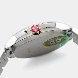 Pre Owned Fendi Mother Of Pearl Stainless Steel IShine 12100M Women's Wristwatch 38 mm