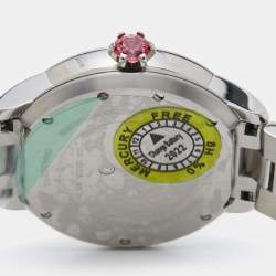 Fendi Mother Of Pearl Stainless Steel IShine 12100S Women's Wristwatch 34 mm