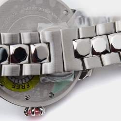Fendi Mother Of Pearl Stainless Steel IShine 12100S Women's Wristwatch 34 mm