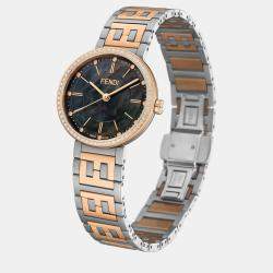 Fendi Rosegold steel Watch