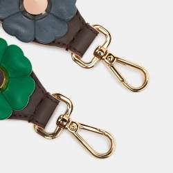Fendi Multcolor Leather Flowerland Strap You Shoulder Bag Strap